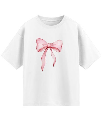 White Oversized T-shirt Front Design
