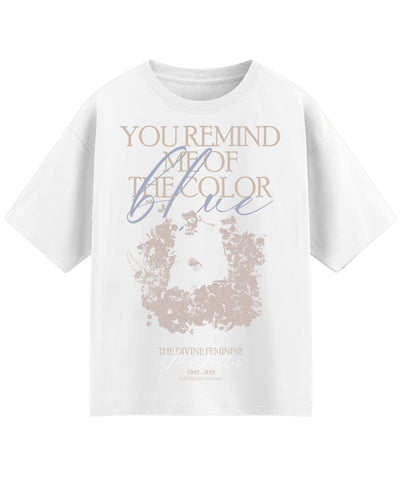 White Oversized T-shirt Front Design